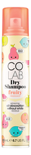 COLAB Сухой шампунь для волос прозрачный Fruity 200мл (фруктовый аромат)