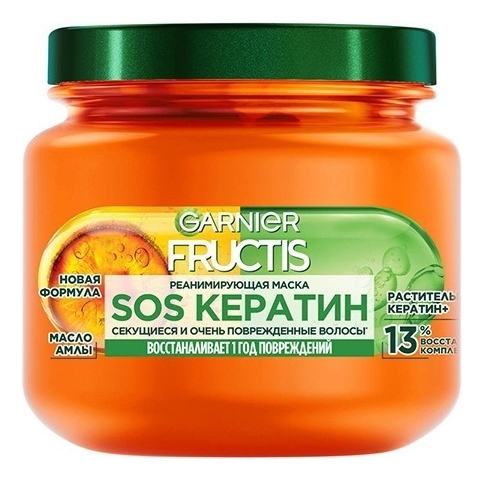 

Реанимирующая маска для волос SOS Восстановление Fructis 300мл