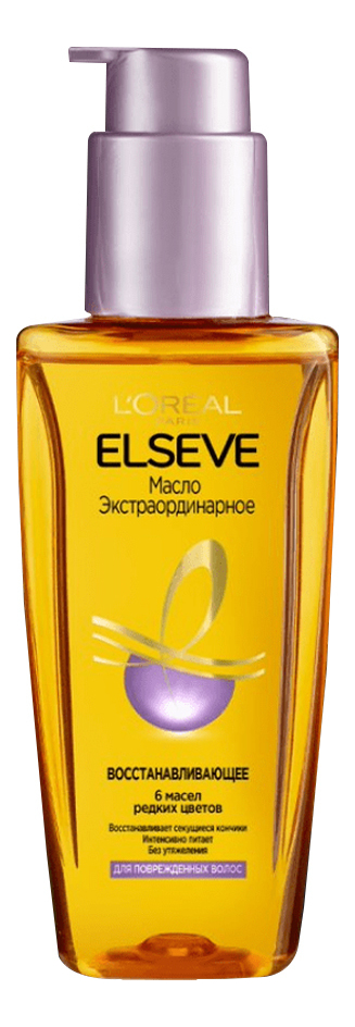 

Восстанавливающее экстраординарное масло для секущихся кончиков ELSEVE 6 Масел Редких Цветов 100мл