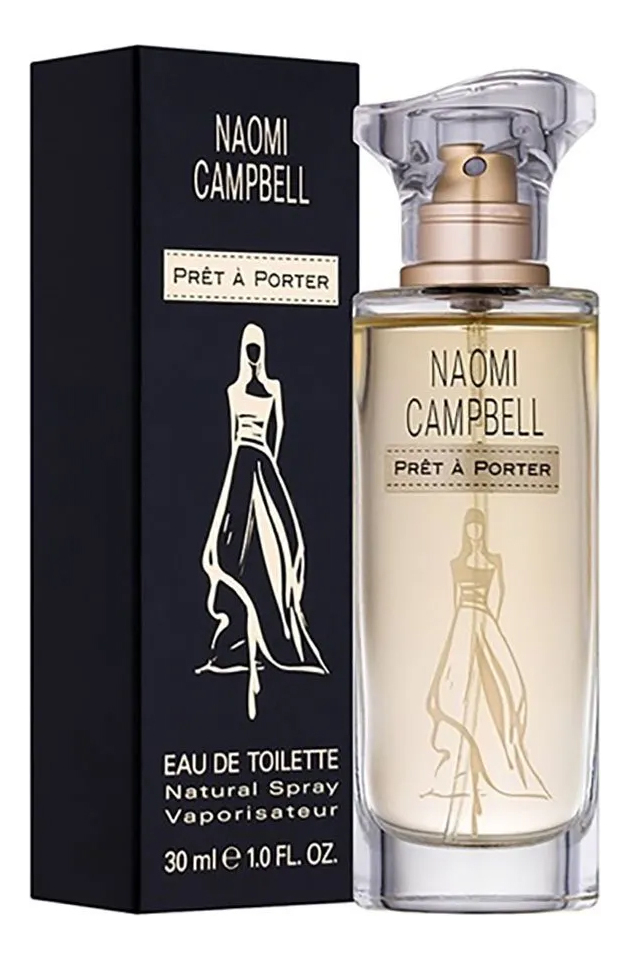 

Naomi Campbell Pret a Porter : туалетная вода 30мл, Naomi Campbell Pret A Porter