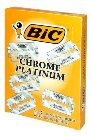 

Лезвия для станка Chrome Platinum 20шт по 5 лезвий