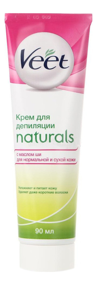 

Крем для депиляции Naturals с маслом ши 90мл