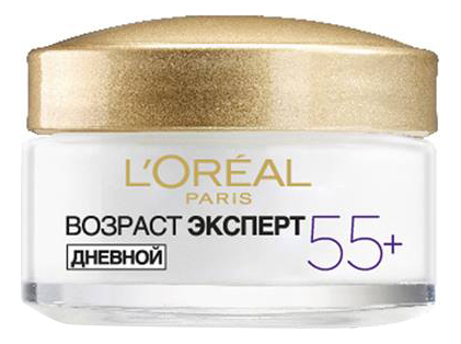 Дневной восстанавливающий крем Возраст Эксперт 55+ 50мл крем l oreal возраст эксперт трио актив 55 50мл