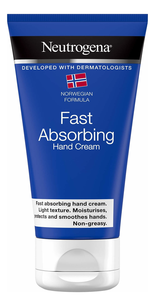 Крем для рук быстро впитывающийся Норвежская формула Fast Absorbing Hand Cream 75мл