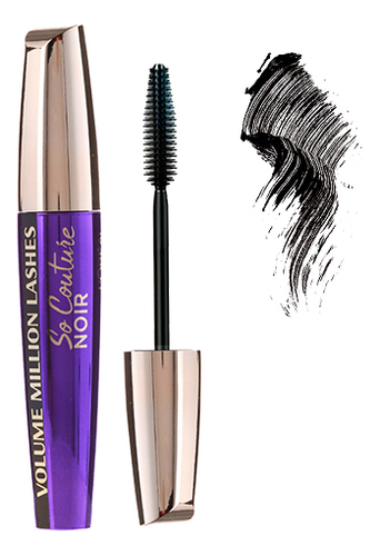 Тушь для ресниц Volume Millions Lashes So Couture 9,5мл: Экстра-черная тушь для ресниц l oreal paris volume millions lash кутюр черная