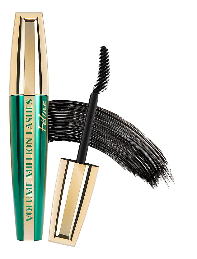 Тушь для ресниц Volume Millions Lashes Feline 9,2мл: Черная тушь для ресниц loreal paris объем миллиона ресниц feline взгляд кошки черная 9 2мл