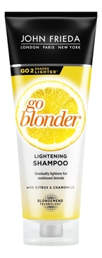 Шампунь для волос осветляющий Sheer Blonde Go Blonder Lightening Shampoo 250мл