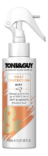 Toni & Guy Спрей для волос термозащитный Антистатик Prep Heat Protection Mist 150мл