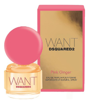 

Want Pink Ginger: парфюмерная вода 100мл, Want Pink Ginger