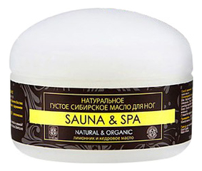 

Натуральное густое сибирское масло для ног Sauna & Spa 120мл