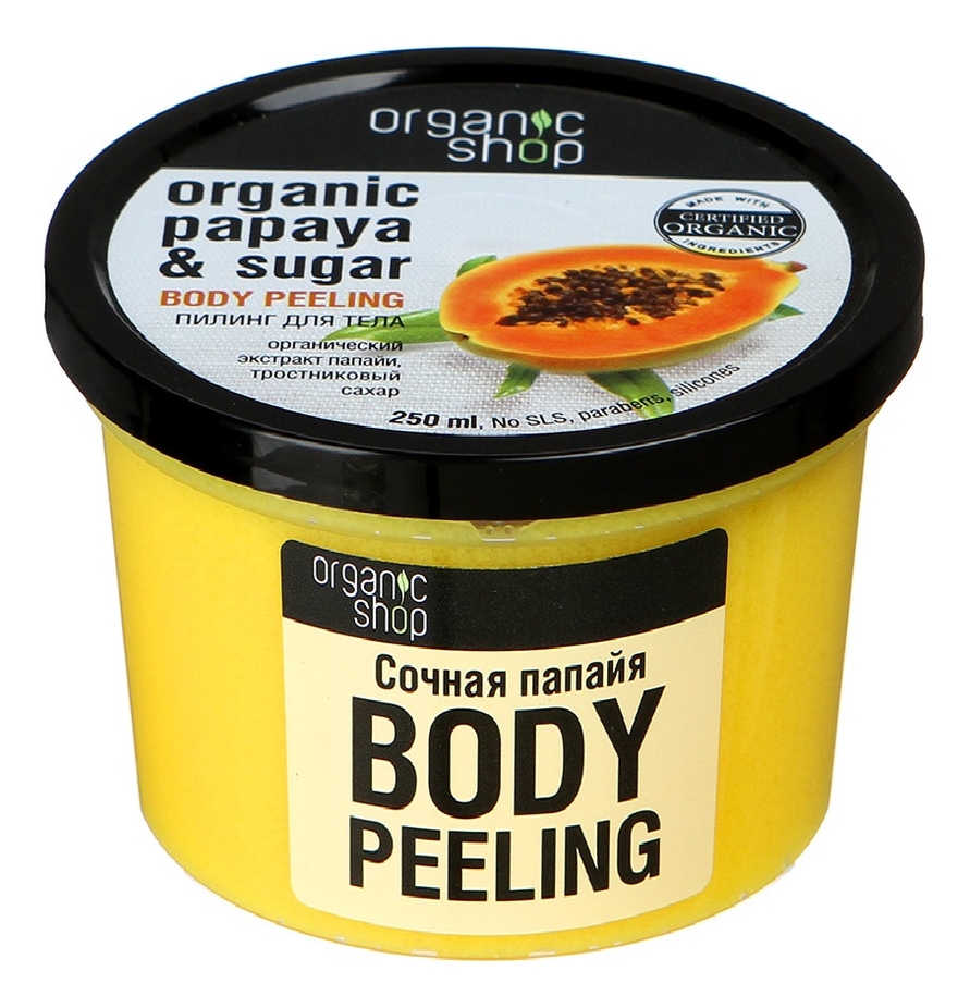 

Пилинг для тела Сочная папайя Body Peeling Papaya & Sugar 250мл