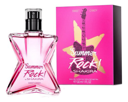 

Shakira Summer Rock! Sweet Candy : туалетная вода 30мл, Shakira Summer Rock! Sweet Candy