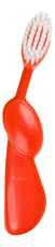 Radius Зубная щетка 6+ Kids Brush (оранжевая с белой щетиной, для правшей)