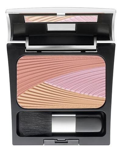 

Палетка из трех румян Rosy Shine Blusher 7г: 05 Nude Shades, Палетка из трех румян Rosy Shine Blusher 7г