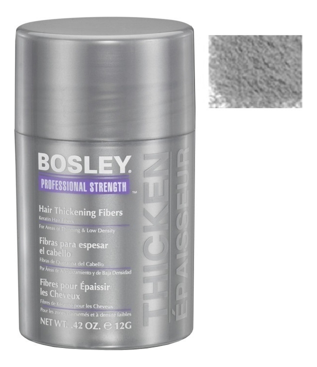 

Кератиновые волокна Hair Thickening Fibers 12г: Седые, Кератиновые волокна Hair Thickening Fibers 12г