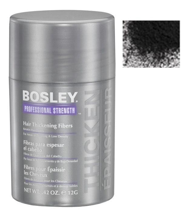 

Кератиновые волокна Hair Thickening Fibers 12г: Черные, Кератиновые волокна Hair Thickening Fibers 12г