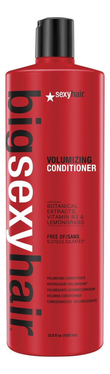 

Кондиционер для объема без сульфатов и парабенов Big Color Safe Volumizing Conditioner: Кондиционер 1000мл, Кондиционер для объема без сульфатов и парабенов Big Color Safe Volumizing Conditioner