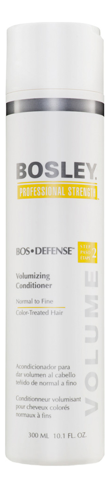 Кондиционер для объема нормальных и тонких окрашенных волос Bos Defense Volumizing Сonditioner Normal To Fine Color-Treated Hair: Кондиционер 300мл