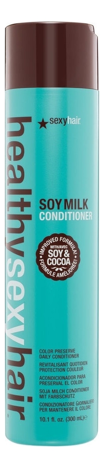 

Кондиционер на соевом молоке для обычных и окрашенных волос Healthy Soy Milk Conditioner: Кондиционер 300мл, Кондиционер на соевом молоке для обычных и окрашенных волос Healthy Soy Milk Conditioner