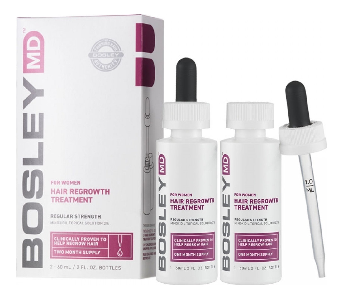 

Усилитель роста волос для женщин Hair Regrowth Treatment Regular Strength for Women 2*60мл