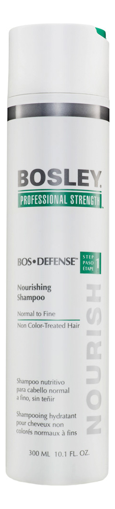 

Шампунь для нормальных и тонких неокрашенных волос Bos Defense Nourishing Shampoo Normal To Fine Non Color-Treated Hair: Шампунь 300мл, Шампунь для нормальных и тонких неокрашенных волос Bos Defense Nourishing Shampoo Normal To Fine Non Color-Treated Hair