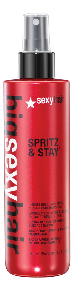 

Лак неаэрозольный экстрасильной фиксации для объема Big Spritz & Stay Volumizing Hairspray 250мл