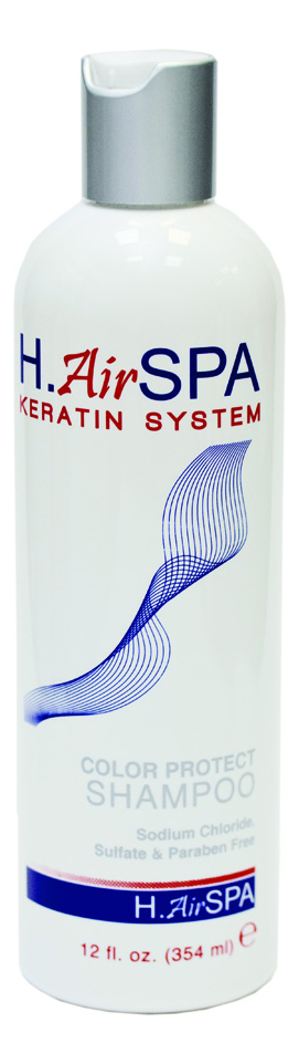 

Кератиновый шампунь для окрашенных волос Color protect Shampoo 354мл