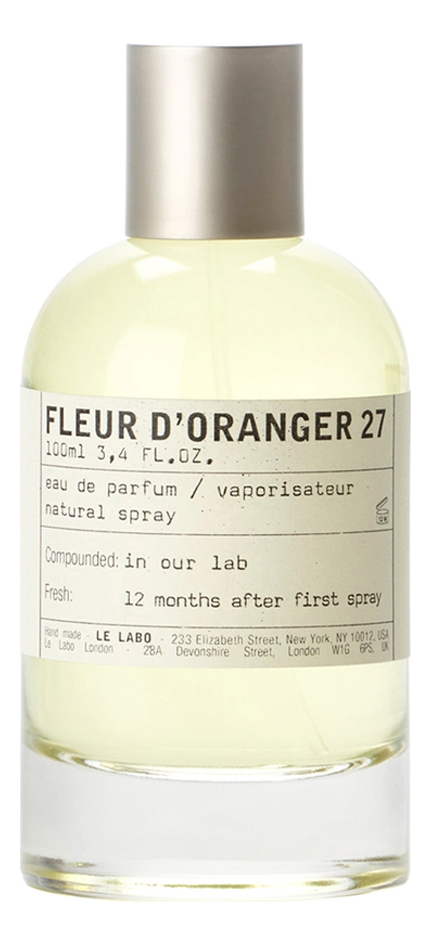 

Fleur d'Oranger 27: парфюмерная вода 1,5мл, Fleur D'Oranger 27