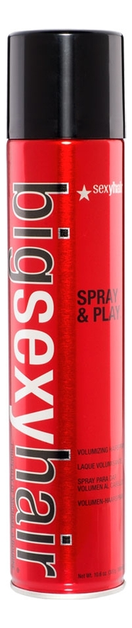 

Спрей для создания объема Big Spray and Play Volumizing Hairspray: Спрей 300мл, Спрей для создания объема Big Spray and Play Volumizing Hairspray