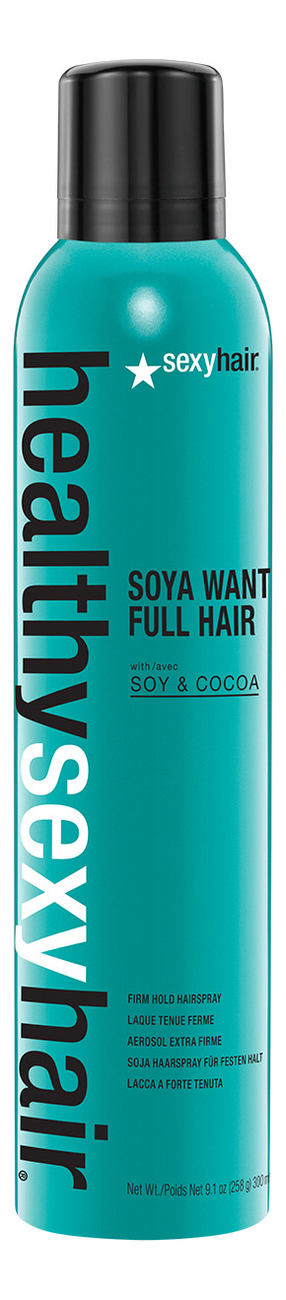 

Спрей соевый сильной фиксации Healthy Soya Want Full Hair 300мл
