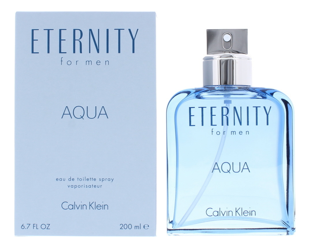 Eternity Aqua: туалетная вода 200мл calvin klein eternity flame for man 50