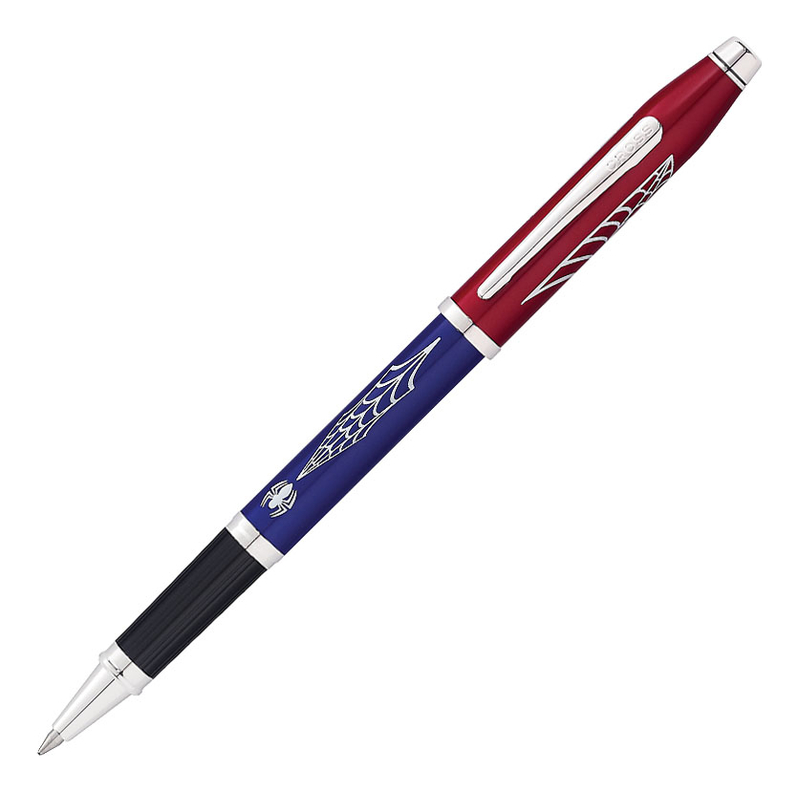 Роллерная ручка Selectip Cross Marvel SE "Человек Паук" (красно-синяя)