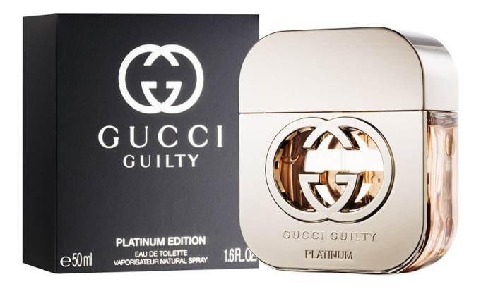 

Gucci Guilty Platinum: туалетная вода 50мл, Gucci Guilty Platinum