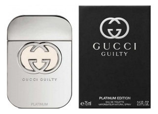 Guilty Platinum: туалетная вода 75мл
