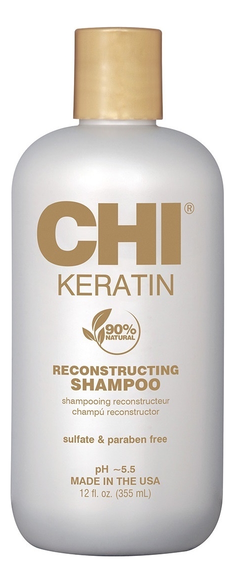 Кератиновый шампунь для волос Keratin Shampoo 355мл: Шампунь 355мл