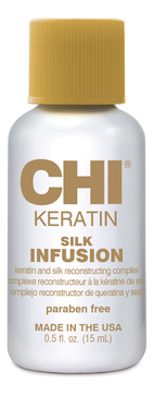 Кератиновый шелк для волос Keratin Silk Infusion