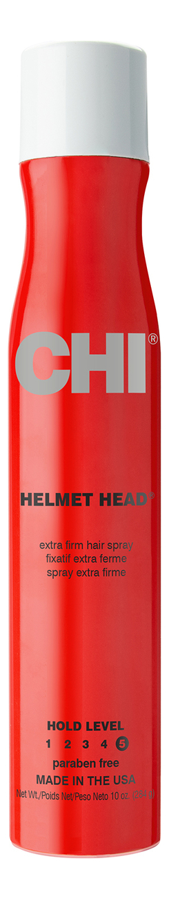 Лак для волос Голова в каске Helmet Head Extra Firm Hair Spray 284г: Лак 284г chi helmet head extra firm hold hair spray чи хелмет хэд экстра фирм лак голова в каске экстра сильной фиксации 284 г