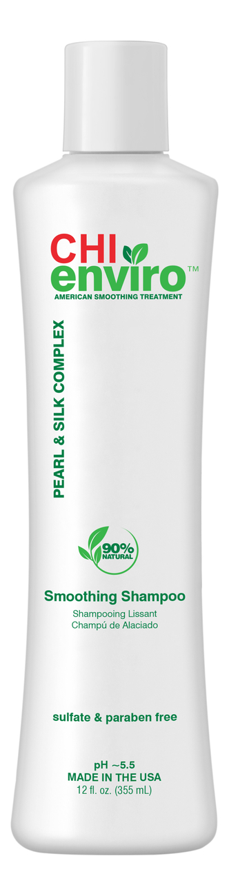 

Разглаживающий шампунь Enviro Smoothing Shampoo: Шампунь 355мл, Разглаживающий шампунь Enviro Smoothing Shampoo