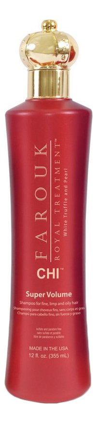 Купить Шампунь для волос Супер объем Farouk Royal Treatment Super Volume Shampoo: Шампунь 355мл, CHI