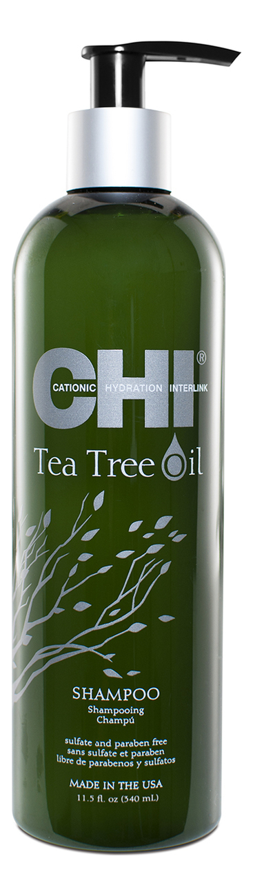 

Шампунь для волос с маслом чайного дерева Tea Tree Oil Shampoo: Шампунь 340мл, Шампунь для волос с маслом чайного дерева Tea Tree Oil Shampoo