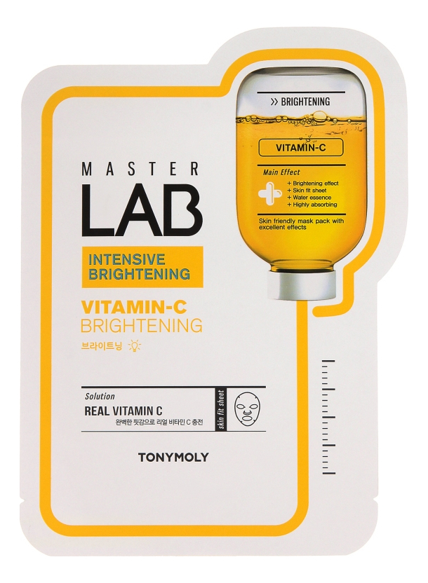 

Тканевая маска для лица с витамином С Master Lab Vitamin C Mask 19г