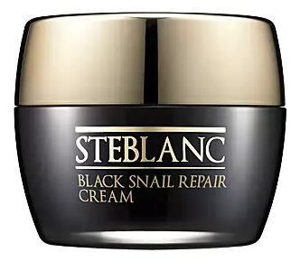 Купить Крем для лица восстанавливающий с муцином черной улитки Black Snail Repair Cream 50мл, Steblanc