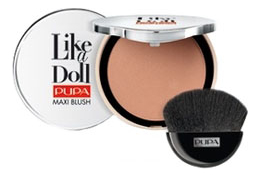 

Румяна компактные Like A Doll Maxi Blush 9,5г: 301 Golden Brown, Румяна компактные Like A Doll Maxi Blush 9,5г