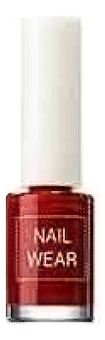 

Лак для ногтей Nail Wear 7мл: 07 Red Show, Лак для ногтей Nail Wear 7мл