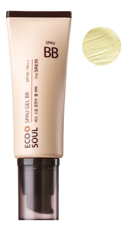 

BB крем Eco Soul Spau Gel BB SPF30 PA++ 40мл : 01 Light Beige, BB крем Eco Soul Spau Gel BB SPF30 PA++ 40мл