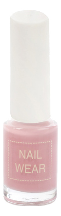 Лак для ногтей Nail Wear 7мл: 77 Blink Pink база под лак глиттер nail wear peel off base 7мл