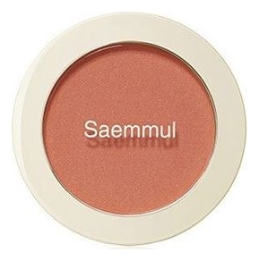 

Однотонные румяна Saemmul Single Blusher 5г: OR01 Mandarine Kiss, Однотонные румяна Saemmul Single Blusher 5г