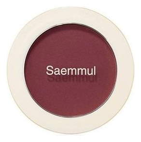 

Однотонные румяна Saemmul Single Blusher 5г: RD02 Dry Rose, Однотонные румяна Saemmul Single Blusher 5г