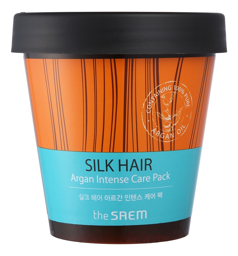 

Маска интенсивная для волос Silk Hair Argan Intense Care Pack 200мл