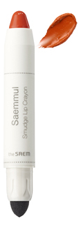 

Карандаш-помада для губ Saemmul Smudge Lip Crayon 3,5г: OR01, Карандаш-помада для губ Saemmul Smudge Lip Crayon 3,5г